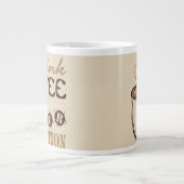 Ik Drink koffie voor je Mok (Voorkant)