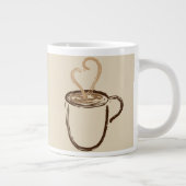 Ik Drink koffie voor je Mok (Rechts)