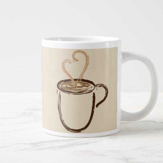 Ik Drink koffie voor je Mok (Rechts)