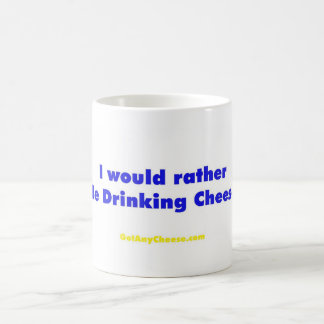 Ik drink liever kaas koffiemok