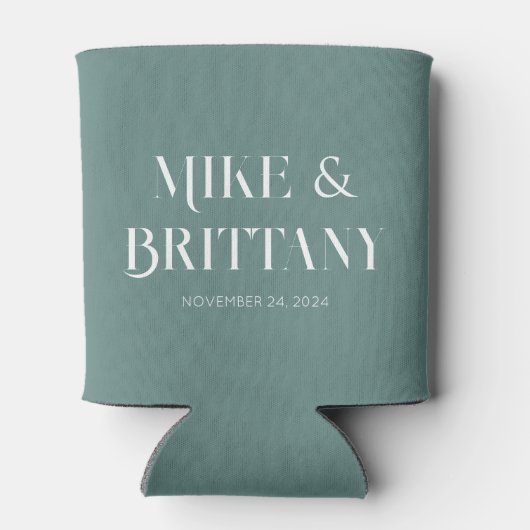 Ik Drink naar die Wedding Custom Koelbox Blikjeskoeler (Achterkant)