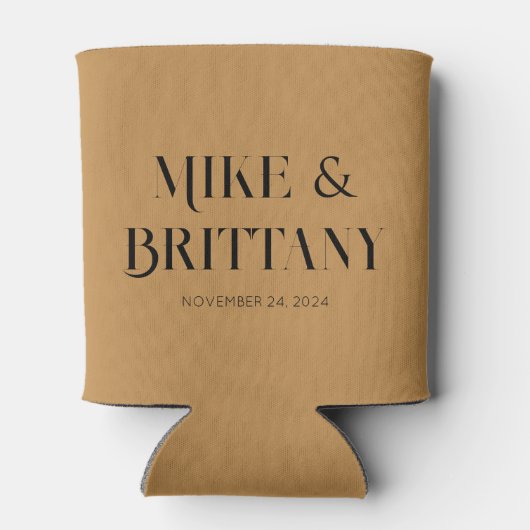 Ik Drink naar die Wedding Custom Koelbox Blikjeskoeler (Achterkant)