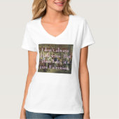 Ik drink niet altijd wijn... t-shirt (Voorkant)