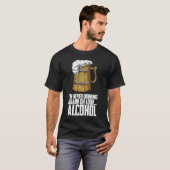 Ik Drink nooit meer Oh kijk alcohol T-shirt (Voorkant volledig)