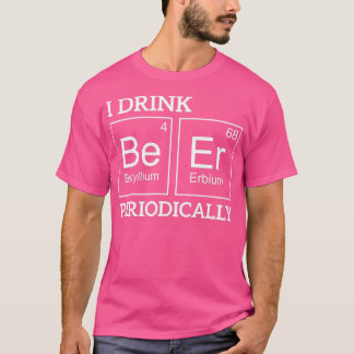 Ik Drink regelmatig bier T-shirt