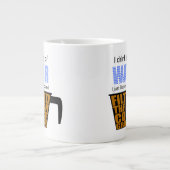 Ik Drink VLENTEL van Water... Als koffie Grote Koffiekop (Voorkant)