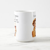 Ik Drink vroeger Sarcastic Housewife retro Koffiemok (Center)