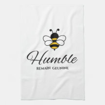 IK DROG MIJN BEE HUMBLE witte zoemende