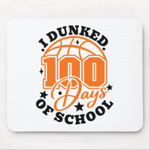 Ik dronk 100 Days of School Sketll 100th Day of S Muismat