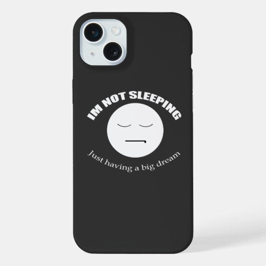 Ik droom groot! iPhone hoesje (Achterkant)