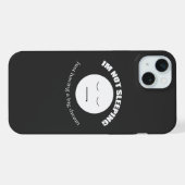 Ik droom groot! iPhone hoesje (Achterkant horizontaal)