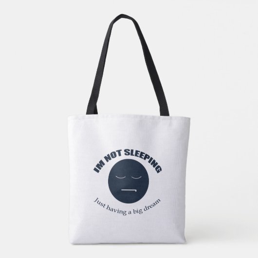 Ik droom groot! tote bag (Achterkant)