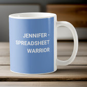 Ik droom in draaitafels - lichtblauw koffiemok