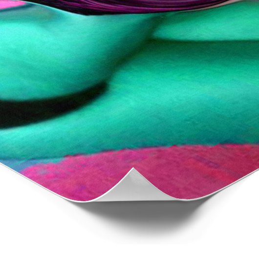 Ik droom in Groen Poster (Hoek)