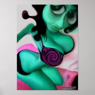 Ik droom in Groen Poster