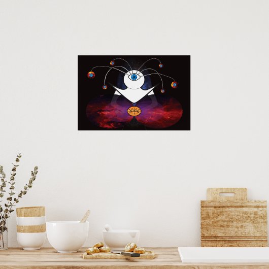 Ik droom Lucid Poster (Keuken)