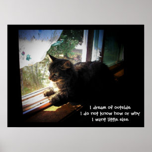 Ik droom van buitenaf. poster