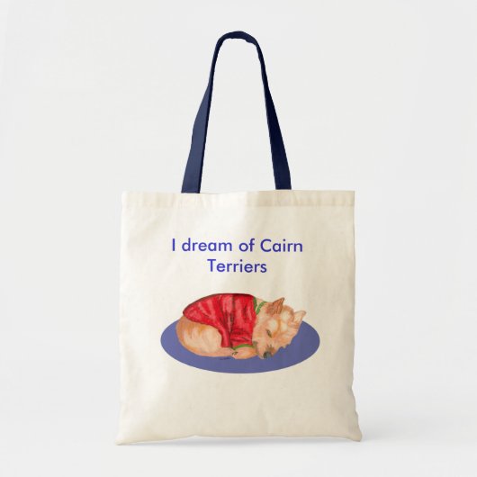 Ik droom van Cairn Terriers Tas (Voorkant)