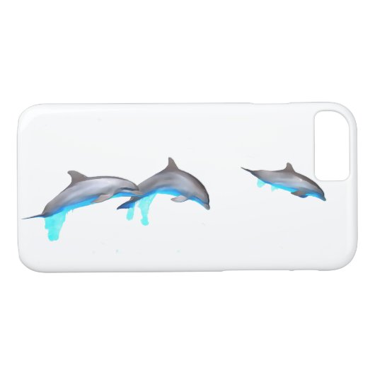 Ik droom van Dolphins. Case-Mate iPhone Case (Achterkant (Horizontaal))