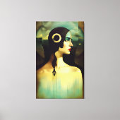 Ik droom van een dame canvas afdruk (Voorkant)