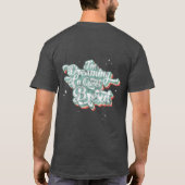 Ik droom van een rustige Brexit-kerst T-shirt (Achterkant)