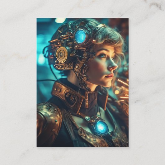 Ik droom van een superheld die sterk en krachtig i visitekaartje (Voorkant)