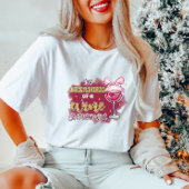 Ik droom van een wijn kerst T-shirt