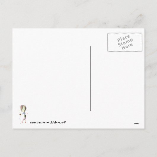 Ik droom van een witte kerst, grappige cadeaus feestdagenkaart (Achterkant)