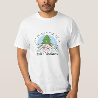 Ik droom van een witte kerst met Aslan T-shirt