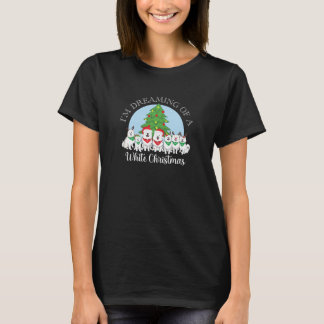 Ik droom van een witte kerst met Aslan T-shirt