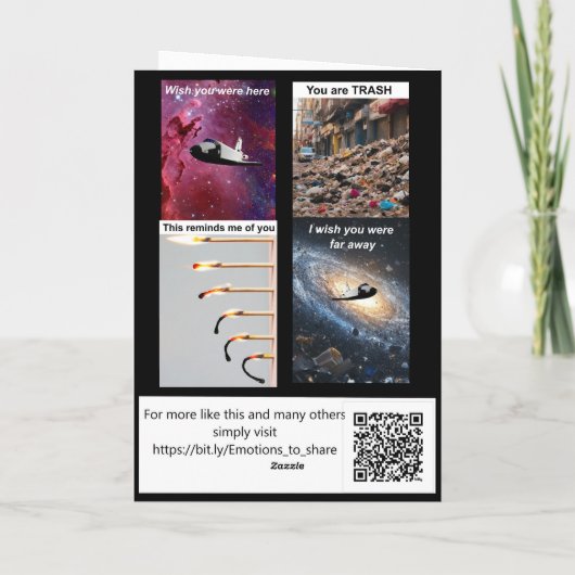 Ik droom van je. kaart (Achterkant)