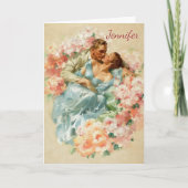 Ik droom van je Personaliseer Naam Valentijnsdag Feestdagen Kaart (Voorkant)