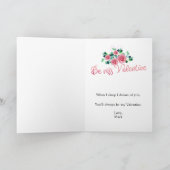 Ik droom van je Personaliseer Naam Valentijnsdag Feestdagen Kaart (Binnen)