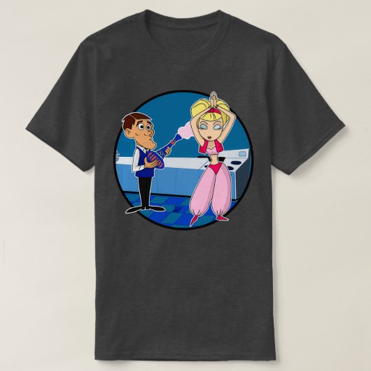Ik droom van jeannie t-shirt (Design voorkant)