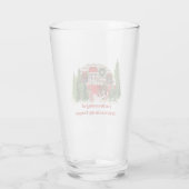 Ik droom van Kerstmis in mijn camper op een Glas (Achterkant)