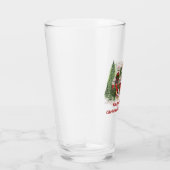 Ik droom van Kerstmis in mijn camper op een Glas (Rechts)