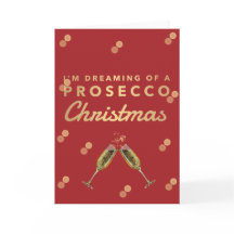 Ik droom van Kerstmis Prosecco