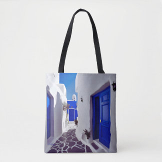 Ik droom van Mykonos Tote Bag