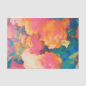 Ik droom van pioenen tissuepapier (Voorkant)