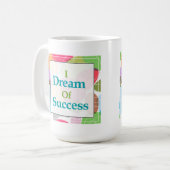 Ik droom van succes koffiemok (Voorkant links)