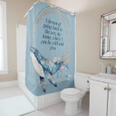 Ik droom van terug naar het Zee Douchegordijn (In situ)