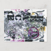 Ik droom van vrede briefkaart (Voorkant)