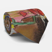 Ik droomde dat Chagal in mijn woonkamer was Stropdas (Opgerold)