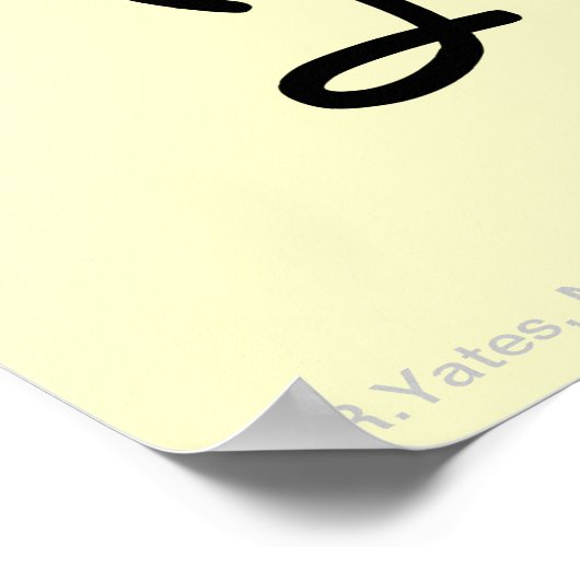 Ik droomde in het Poster van de kleurenschoen (Hoek)