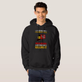 Ik droomde nooit van postbode postbezorger & postm hoodie (Voorkant volledig)