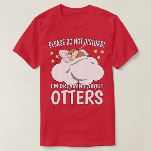 Ik droomde over slaapzalen PJ Pajama Zee Ot T-shirt (Design voorkant)