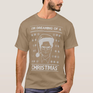 Ik droomde van een Dwight Kerstmis T-shirt