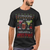Ik droomde van een margarita kerst lomp Sweater T-shirt (Voorkant)