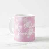 "Ik droomde van een roze kerst" Mok/beker Koffiemok (Voorkant links)
