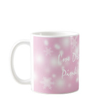 "Ik droomde van een roze kerst" Mok/beker